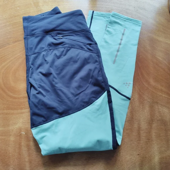 Craft of Sweden Windblock Winter Training Leggings XL - Picture 2 of 2